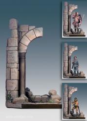 Romanesque archway 