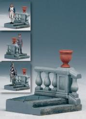 Terrace with balustrade 