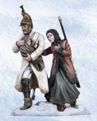 Dragoon with Woman and Child 
