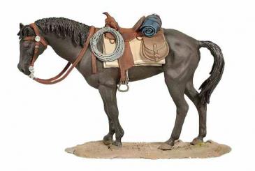 Standing Black Horse 
