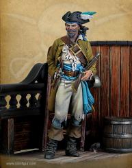 Corsaire avec fusil à tonnerre 