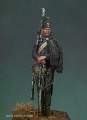 Totenkopf-Husar, abgesessen 