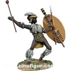 W Britain 20133 Natal Native Contingent With Rifle Zulu War 1/30 Scale Soldier 