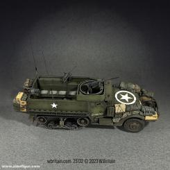 US M3A1 Half Track - 27th Armored Infantry Division - B Company - 1945 