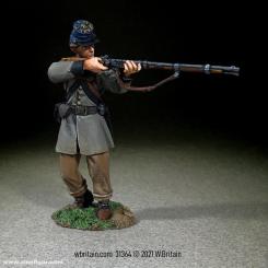 Confederate Texas Brigade Standing Firing, No 3 