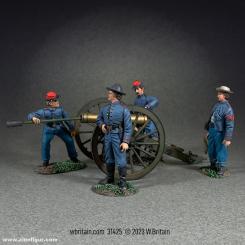 "Load!" Confederate Artillery with 12 Pound Howitzer 