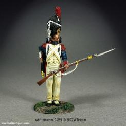 French Imperial Guard Reaching for Cartridge 