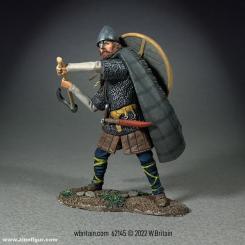 "Abrecan" Saxon Attacking with Axe 