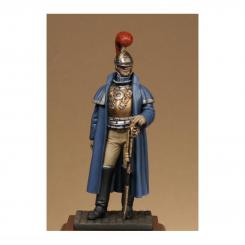 Carabinier Offizier im Mantel - 1. Regt. 