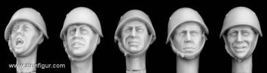 5 Heads Casque italien WW2 