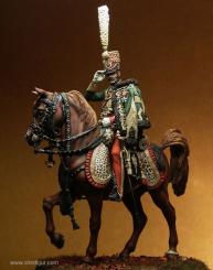 Colonel du 7e Hussards 1813 