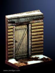 Front of a North European house 