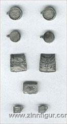 4 Confederate Canteens, 2 Haversacks, Crtridge Box, 2 Tin Cups 