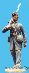 Private, walking - Rifle on shoulder 