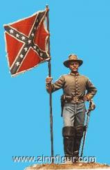 Confederate Cavalry Standardbearer 