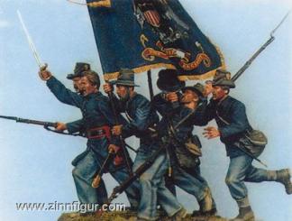 SHENANDOAH CASTINGS Confederate Infantry Miniature Figure 54mm C22 