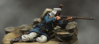 Liegender Soldat - Fremdenlegion 