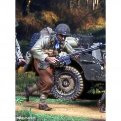Soldat avec FM BAR, 30ème division US 