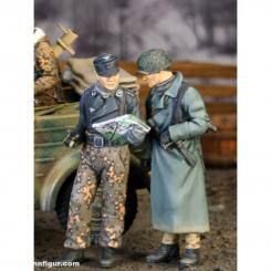 Des soldats allemands pour des bennes 