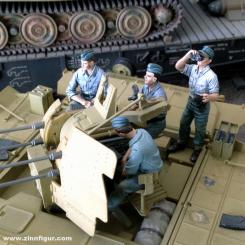 German Crew for 2cm Flakvierling, June 1944 