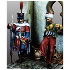 Egyptian Campaign: Soldier (Dromedar Regt.) with Mameluck 