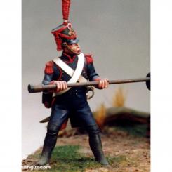 Artilleryman, cleaning Gun (Guardartillery) 