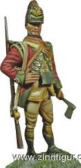 Britischer Soldat, bei Monmouth 
