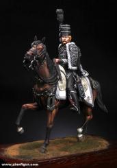 Hussard français à tête de mort 
