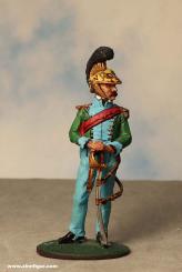 Linien-Lanciers, Leutnant,  1813 