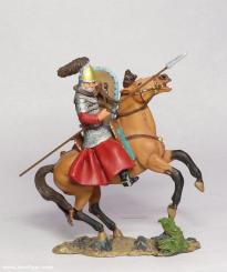 Russischer Bojar zu Pferd 