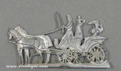Carrosse avec passagers 