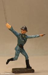 Officer with sword attacking 