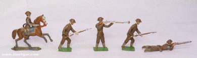 Infanterie im Kampf 