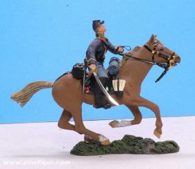Union Cavalryman charging 