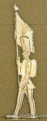 Infanterie-Fahnenträger, Marsch 