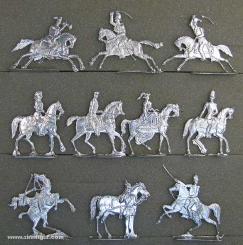 Verschiedene Kavalleriefiguren 