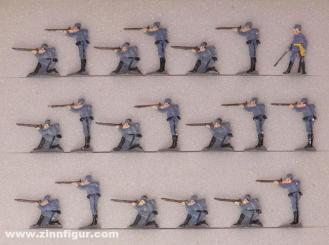 Infanterie bosniaque faisant feu 