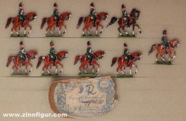 Cheveaulegers im Marsch 