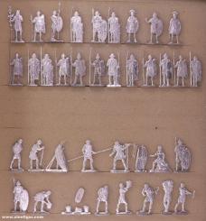Roman legionaries and road construction 