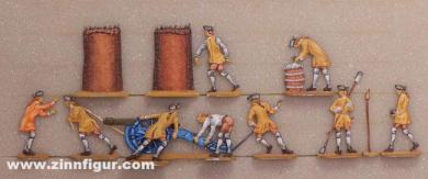 Artillery at work 