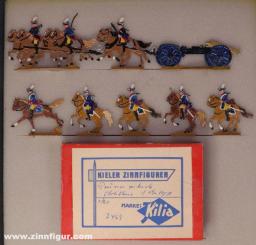 Reitende Artillerie im Galopp 
