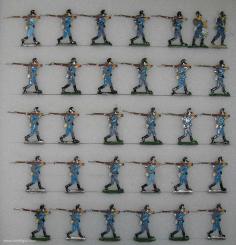 Infanterie im Marsch 