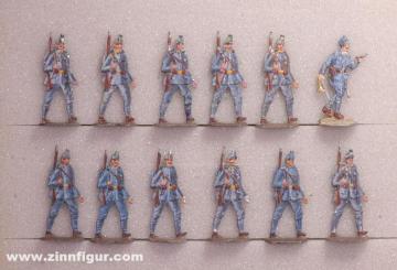 Infanterie vorgehend 