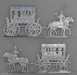 Traveling carriage for ladies -middelage - 