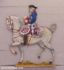 König Fredrich II. zu Pferd 