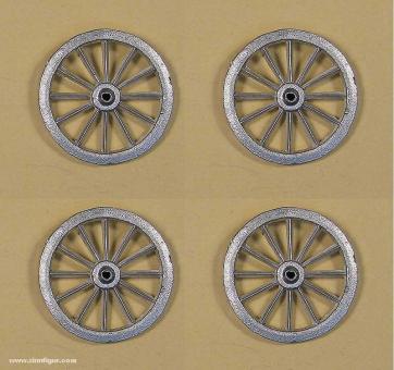Four wheels, diameter 30 mm 