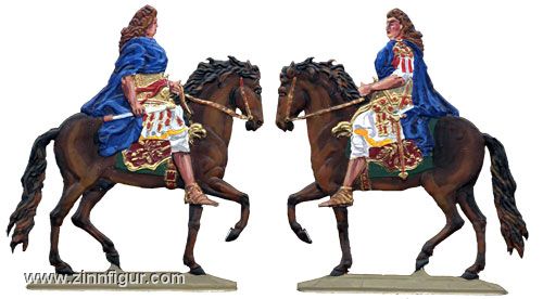 The Great Elector of Brandenburg (1620-1688) on horseback 