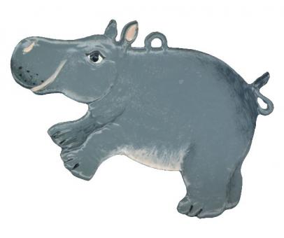 Ornament: Hippo 
