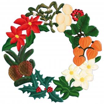 Ornament: Winter Wreath, large 