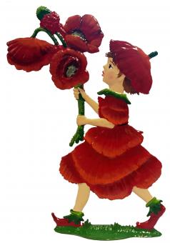 Cabinet figurine: Poppy girl 